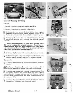 1988 Johnson Evinrude CC 60 thru 75 outboards Service Manual, Page 199