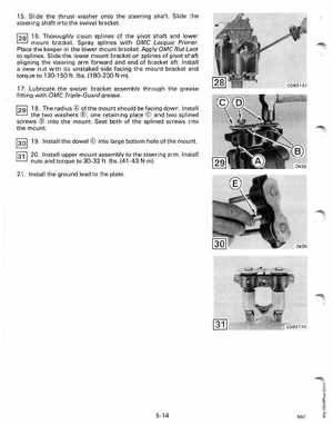 1988 Johnson Evinrude CC 60 thru 75 outboards Service Manual, Page 207
