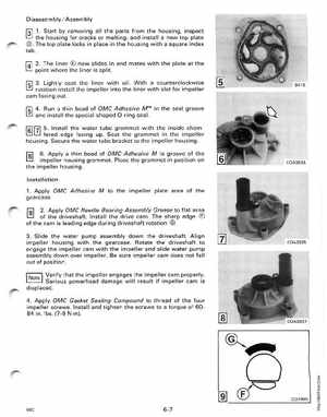1988 Johnson Evinrude CC 60 thru 75 outboards Service Manual, Page 219