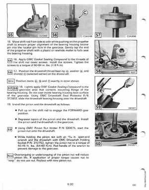 1988 Johnson Evinrude CC 60 thru 75 outboards Service Manual, Page 232