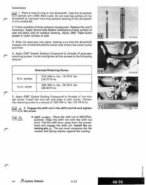 1988 Johnson Evinrude CC 60 thru 75 outboards Service Manual, Page 235