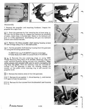 1988 Johnson Evinrude CC 60 thru 75 outboards Service Manual, Page 238