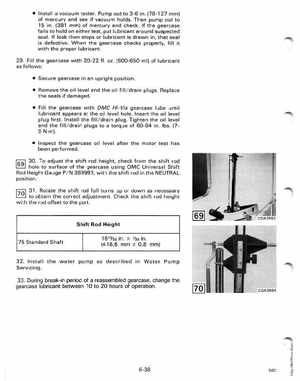 1988 Johnson Evinrude CC 60 thru 75 outboards Service Manual, Page 250
