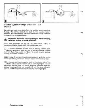 1988 Johnson Evinrude CC 60 thru 75 outboards Service Manual, Page 270