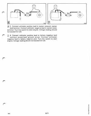 1988 Johnson Evinrude CC 60 thru 75 outboards Service Manual, Page 271