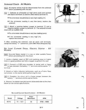 1988 Johnson Evinrude CC 60 thru 75 outboards Service Manual, Page 274