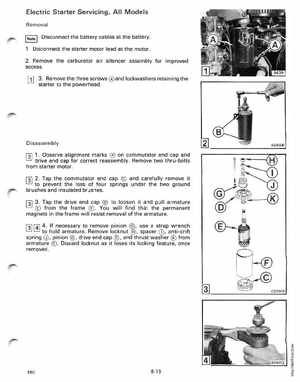 1988 Johnson Evinrude CC 60 thru 75 outboards Service Manual, Page 275