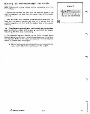 1988 Johnson Evinrude CC 60 thru 75 outboards Service Manual, Page 280