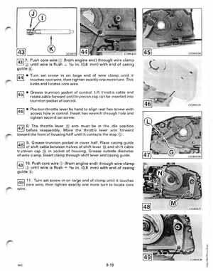 1988 Johnson Evinrude CC 60 thru 75 outboards Service Manual, Page 301