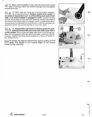 1988 Johnson Evinrude CC 60 thru 75 outboards Service Manual, Page 302