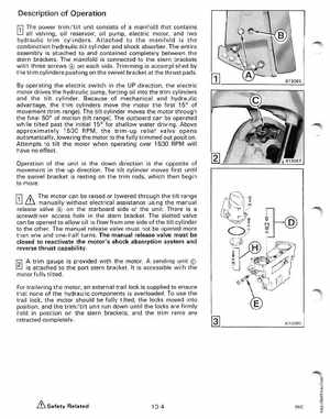 1988 Johnson Evinrude CC 60 thru 75 outboards Service Manual, Page 309