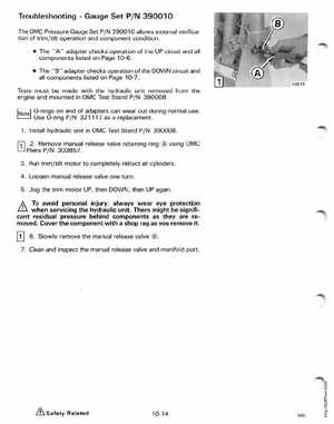 1988 Johnson Evinrude CC 60 thru 75 outboards Service Manual, Page 319