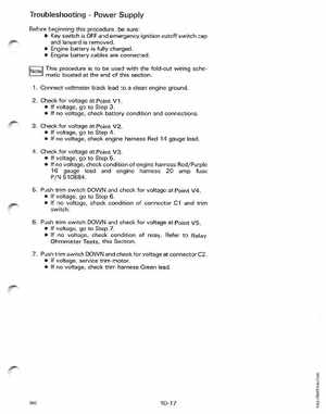 1988 Johnson Evinrude CC 60 thru 75 outboards Service Manual, Page 322