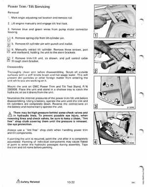 1988 Johnson Evinrude CC 60 thru 75 outboards Service Manual, Page 327