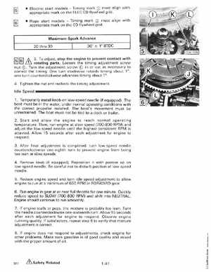 1988 Johnson Evinrude "CC" 9.9 thru 30 Service Manual, P/N 507660, Page 67