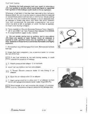 1988 Johnson Evinrude "CC" 9.9 thru 30 Service Manual, P/N 507660, Page 85