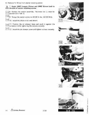 1988 Johnson Evinrude "CC" 9.9 thru 30 Service Manual, P/N 507660, Page 108