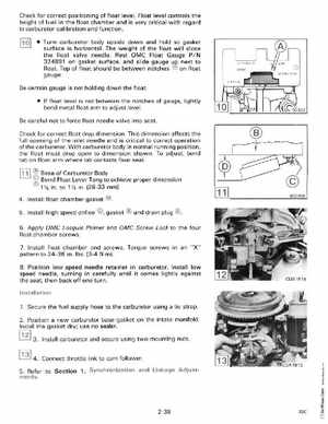 1988 Johnson Evinrude "CC" 9.9 thru 30 Service Manual, P/N 507660, Page 113