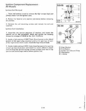 1988 Johnson Evinrude "CC" 9.9 thru 30 Service Manual, P/N 507660, Page 135