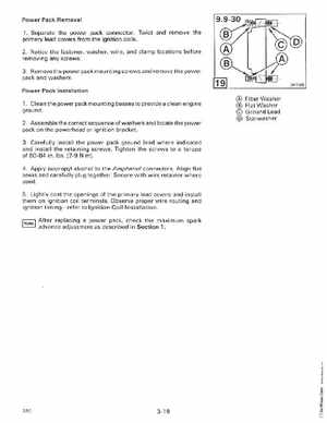 1988 Johnson Evinrude "CC" 9.9 thru 30 Service Manual, P/N 507660, Page 136