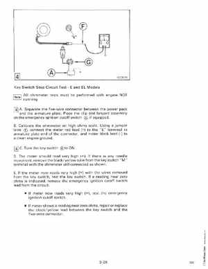 1988 Johnson Evinrude "CC" 9.9 thru 30 Service Manual, P/N 507660, Page 143