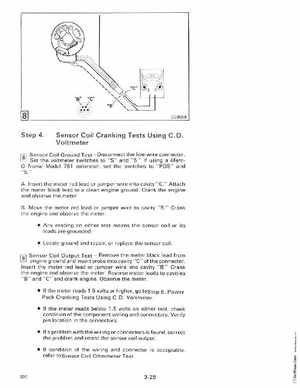 1988 Johnson Evinrude "CC" 9.9 thru 30 Service Manual, P/N 507660, Page 146