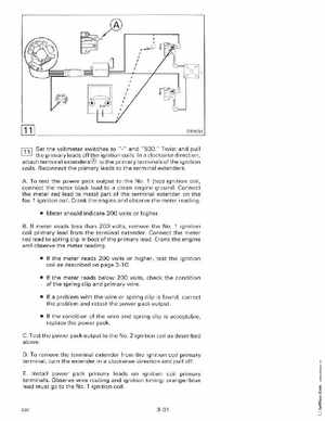 1988 Johnson Evinrude "CC" 9.9 thru 30 Service Manual, P/N 507660, Page 148