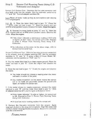 1988 Johnson Evinrude "CC" 9.9 thru 30 Service Manual, P/N 507660, Page 151
