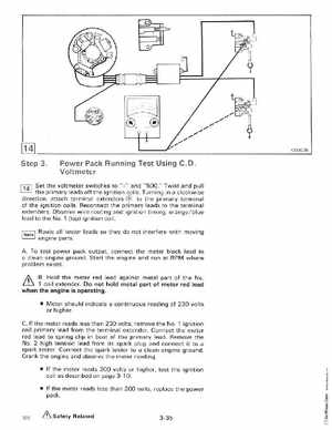 1988 Johnson Evinrude "CC" 9.9 thru 30 Service Manual, P/N 507660, Page 152