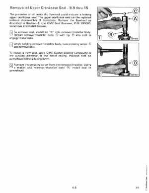 1988 Johnson Evinrude "CC" 9.9 thru 30 Service Manual, P/N 507660, Page 161