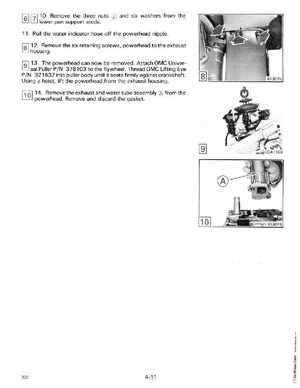 1988 Johnson Evinrude "CC" 9.9 thru 30 Service Manual, P/N 507660, Page 164