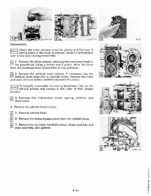 1988 Johnson Evinrude "CC" 9.9 thru 30 Service Manual, P/N 507660, Page 166