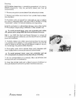 1988 Johnson Evinrude "CC" 9.9 thru 30 Service Manual, P/N 507660, Page 169