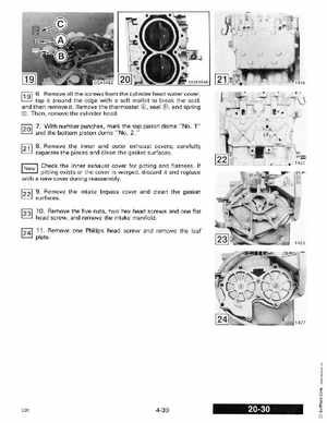 1988 Johnson Evinrude "CC" 9.9 thru 30 Service Manual, P/N 507660, Page 192