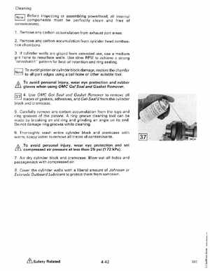 1988 Johnson Evinrude "CC" 9.9 thru 30 Service Manual, P/N 507660, Page 195