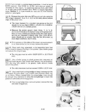 1988 Johnson Evinrude "CC" 9.9 thru 30 Service Manual, P/N 507660, Page 197