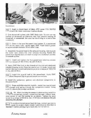1988 Johnson Evinrude "CC" 9.9 thru 30 Service Manual, P/N 507660, Page 203