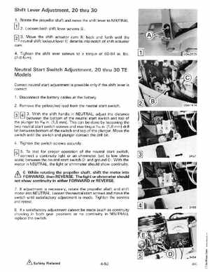 1988 Johnson Evinrude "CC" 9.9 thru 30 Service Manual, P/N 507660, Page 205