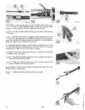 1988 Johnson Evinrude "CC" 9.9 thru 30 Service Manual, P/N 507660, Page 221