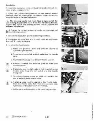 1988 Johnson Evinrude "CC" 9.9 thru 30 Service Manual, P/N 507660, Page 225