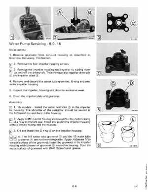 1988 Johnson Evinrude "CC" 9.9 thru 30 Service Manual, P/N 507660, Page 250