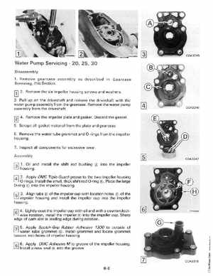 1988 Johnson Evinrude "CC" 9.9 thru 30 Service Manual, P/N 507660, Page 252