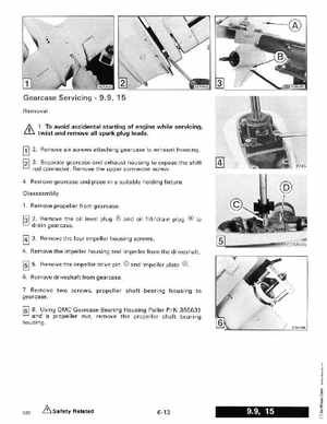1988 Johnson Evinrude "CC" 9.9 thru 30 Service Manual, P/N 507660, Page 257