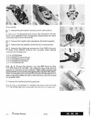1988 Johnson Evinrude "CC" 9.9 thru 30 Service Manual, P/N 507660, Page 269