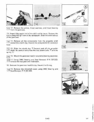 1988 Johnson Evinrude "CC" 9.9 thru 30 Service Manual, P/N 507660, Page 284
