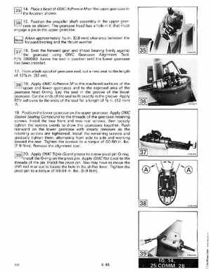 1988 Johnson Evinrude "CC" 9.9 thru 30 Service Manual, P/N 507660, Page 289