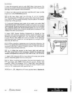 1988 Johnson Evinrude "CC" 9.9 thru 30 Service Manual, P/N 507660, Page 291