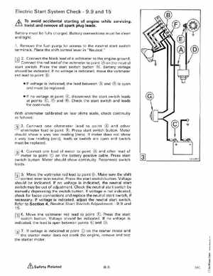1988 Johnson Evinrude "CC" 9.9 thru 30 Service Manual, P/N 507660, Page 311