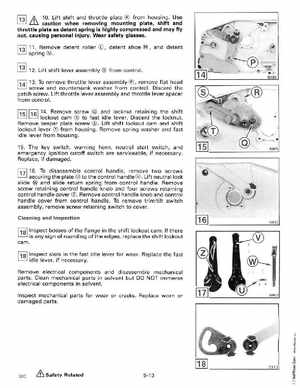 1988 Johnson Evinrude "CC" 9.9 thru 30 Service Manual, P/N 507660, Page 345