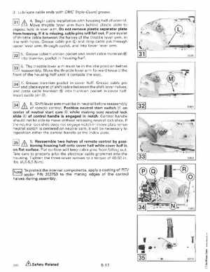 1988 Johnson Evinrude "CC" 9.9 thru 30 Service Manual, P/N 507660, Page 349